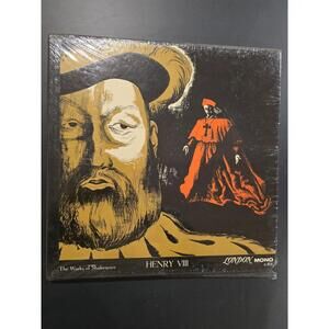 MARLOWE DRAMATIC SOCIETY Henry VIII ARGO 12" Vinyl LP 33 RPM